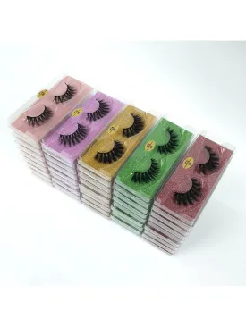 10 Pairs Mix Styles 3D Mink Eyelashes