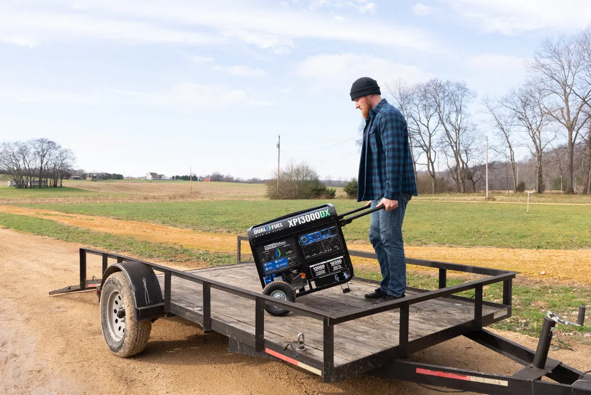 13,000 Watt Dual Fuel Portable Generator w/ CO Alert