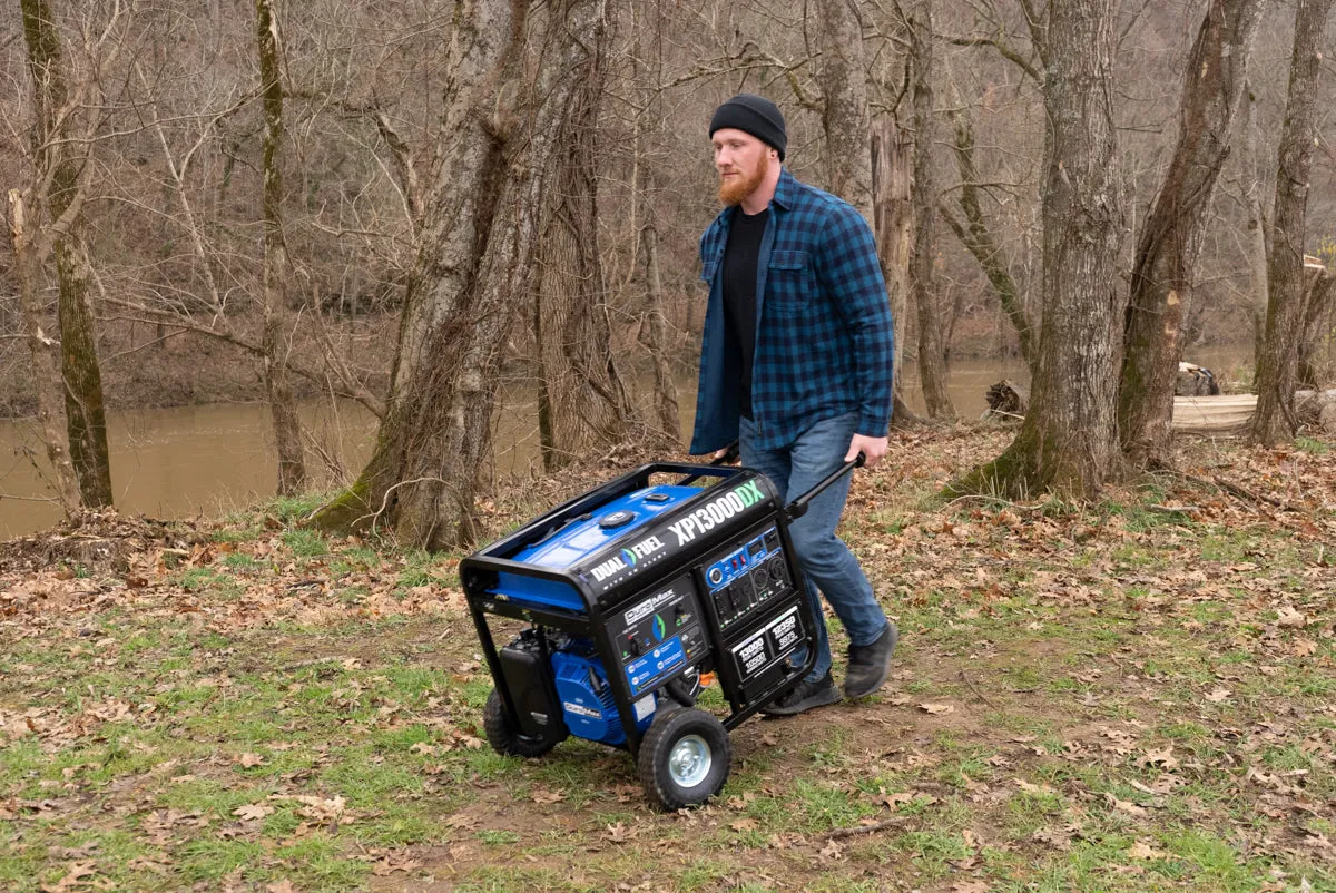 13,000 Watt Dual Fuel Portable Generator w/ CO Alert