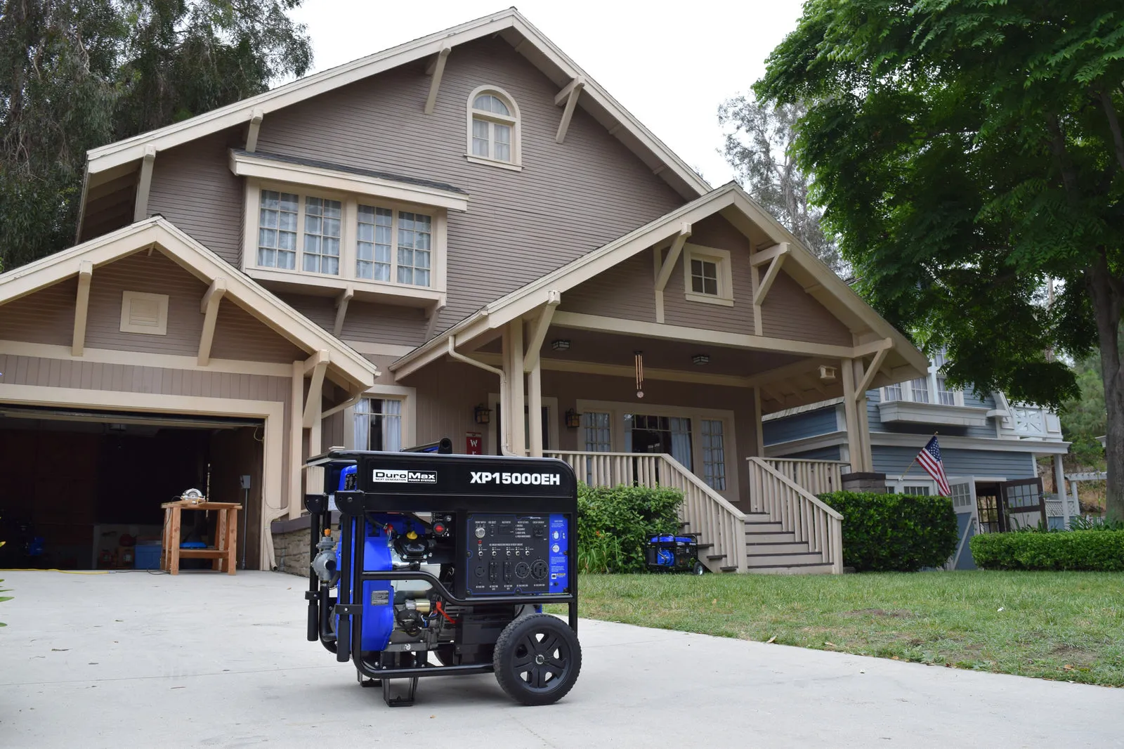 15,000 Watt Dual Fuel Portable Generator