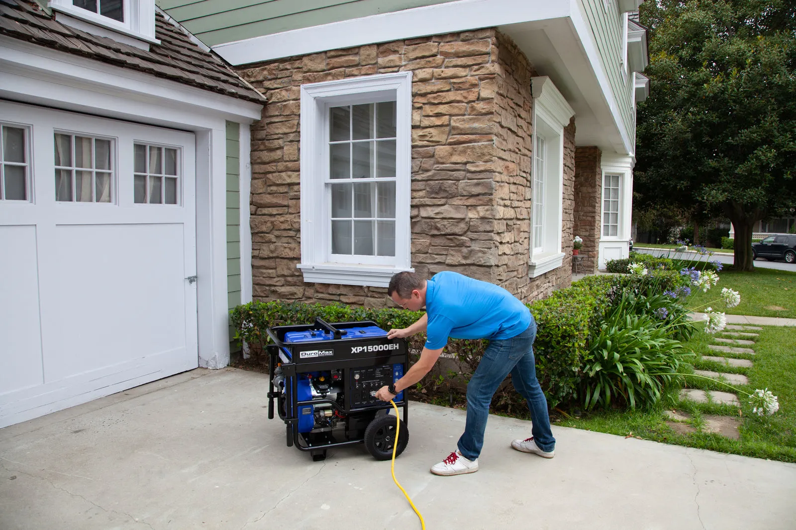 15,000 Watt Dual Fuel Portable Generator