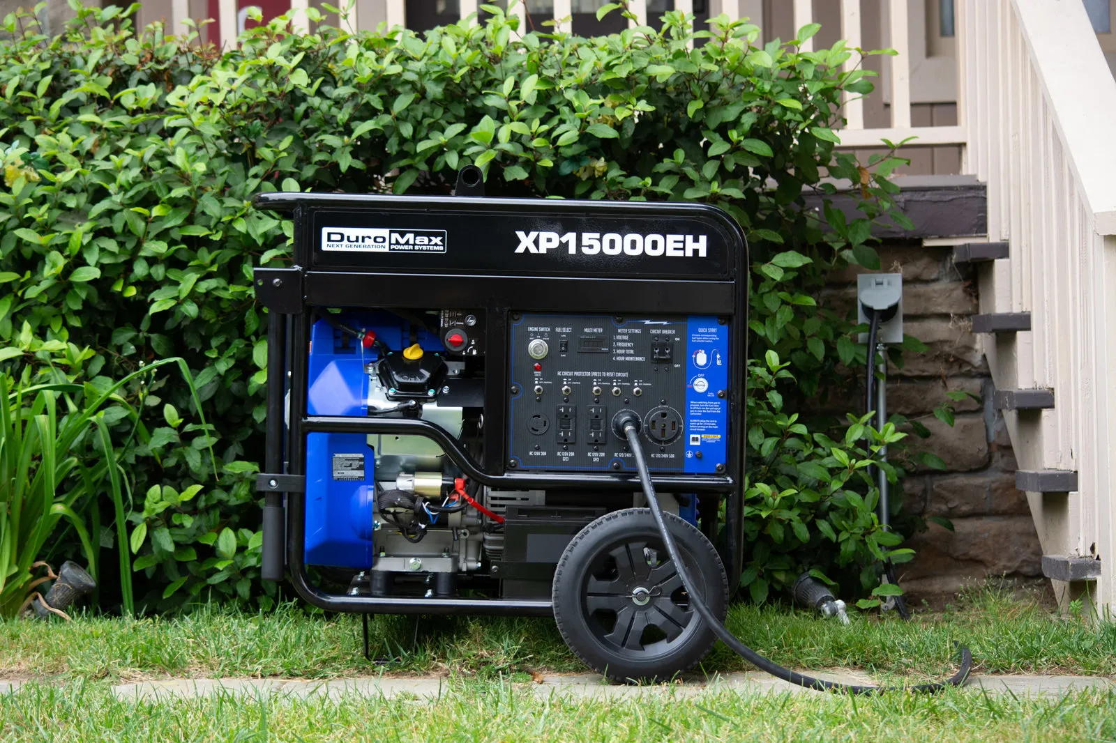 15,000 Watt Dual Fuel Portable Generator