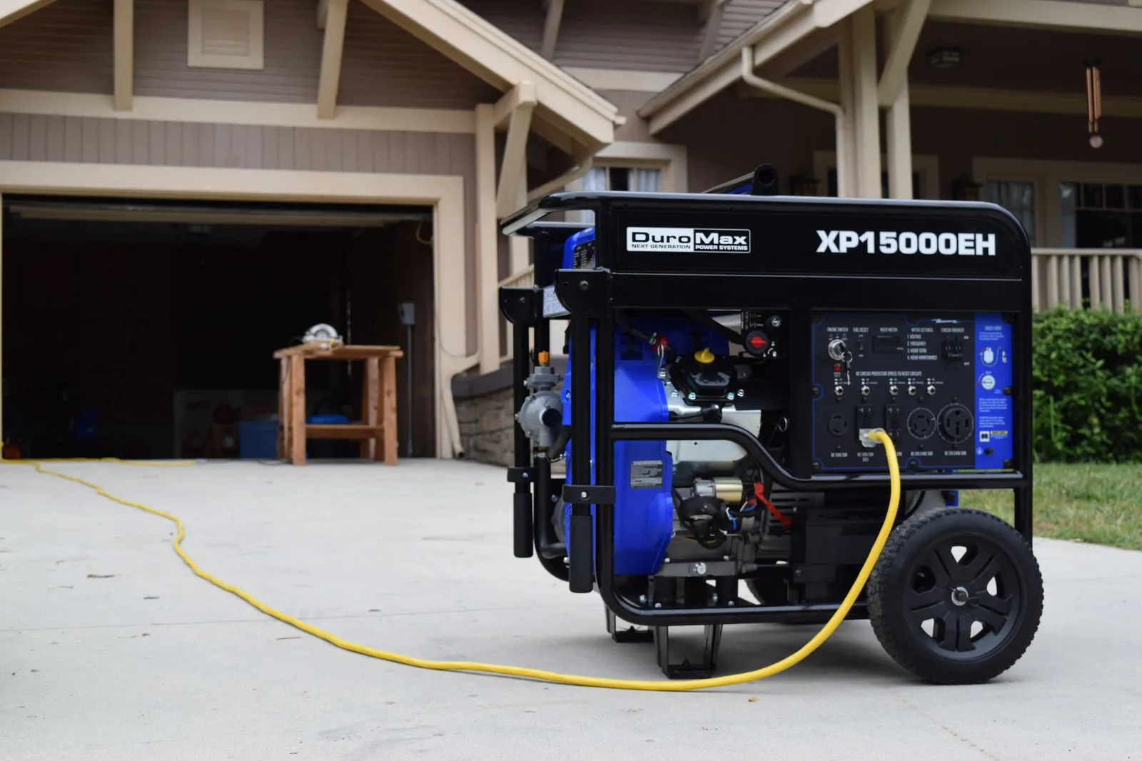 15,000 Watt Dual Fuel Portable Generator