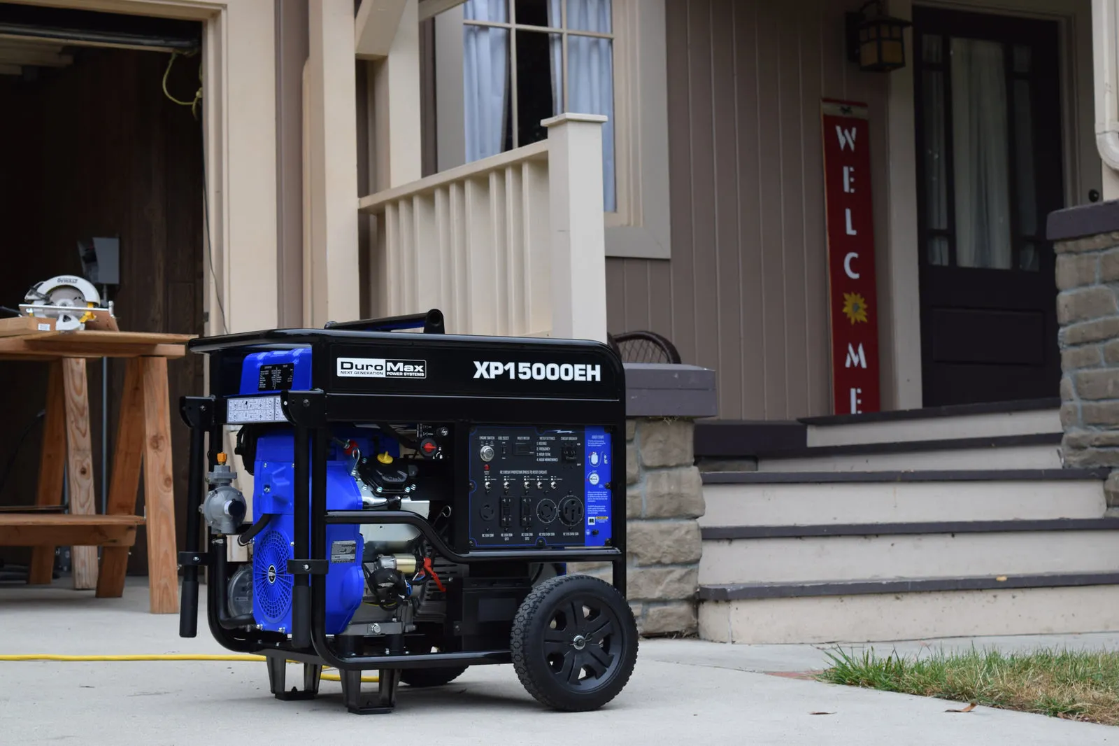 15,000 Watt Dual Fuel Portable Generator