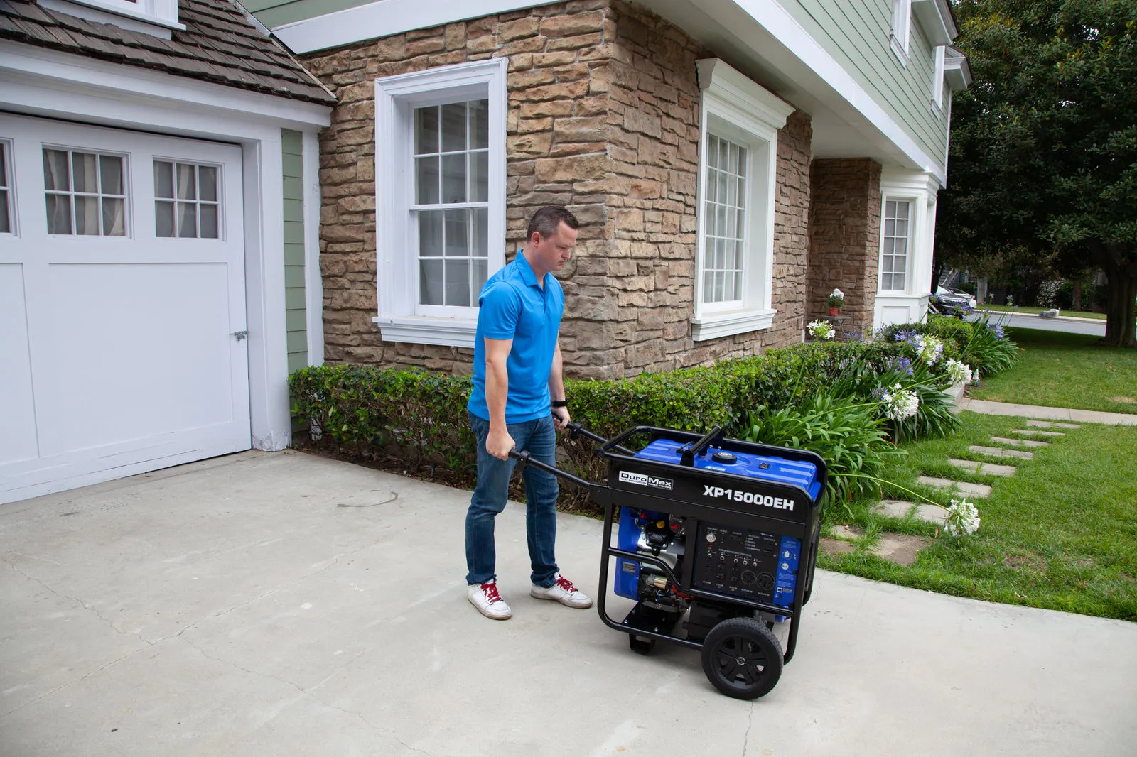 15,000 Watt Dual Fuel Portable Generator