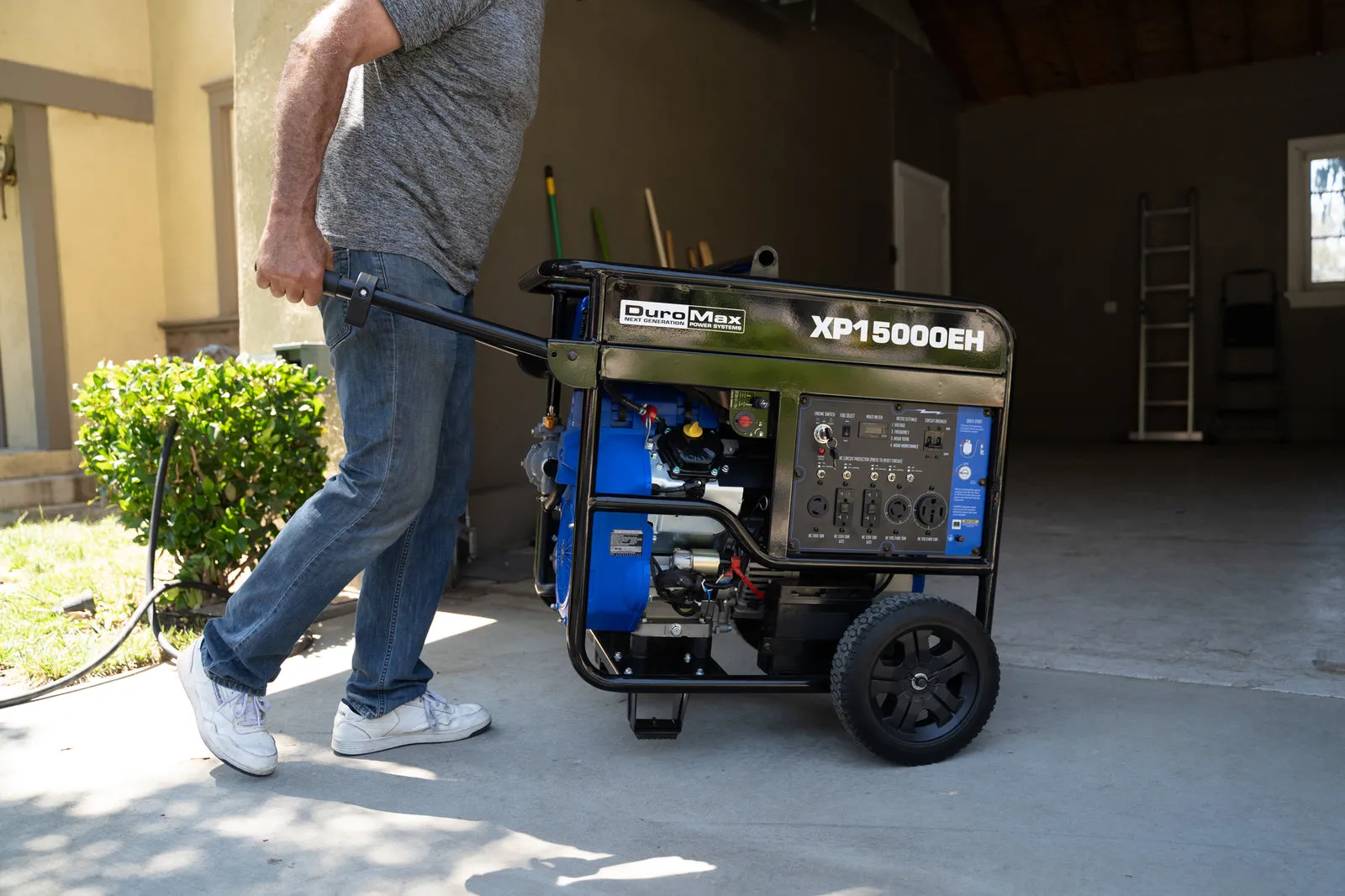 15,000 Watt Dual Fuel Portable Generator