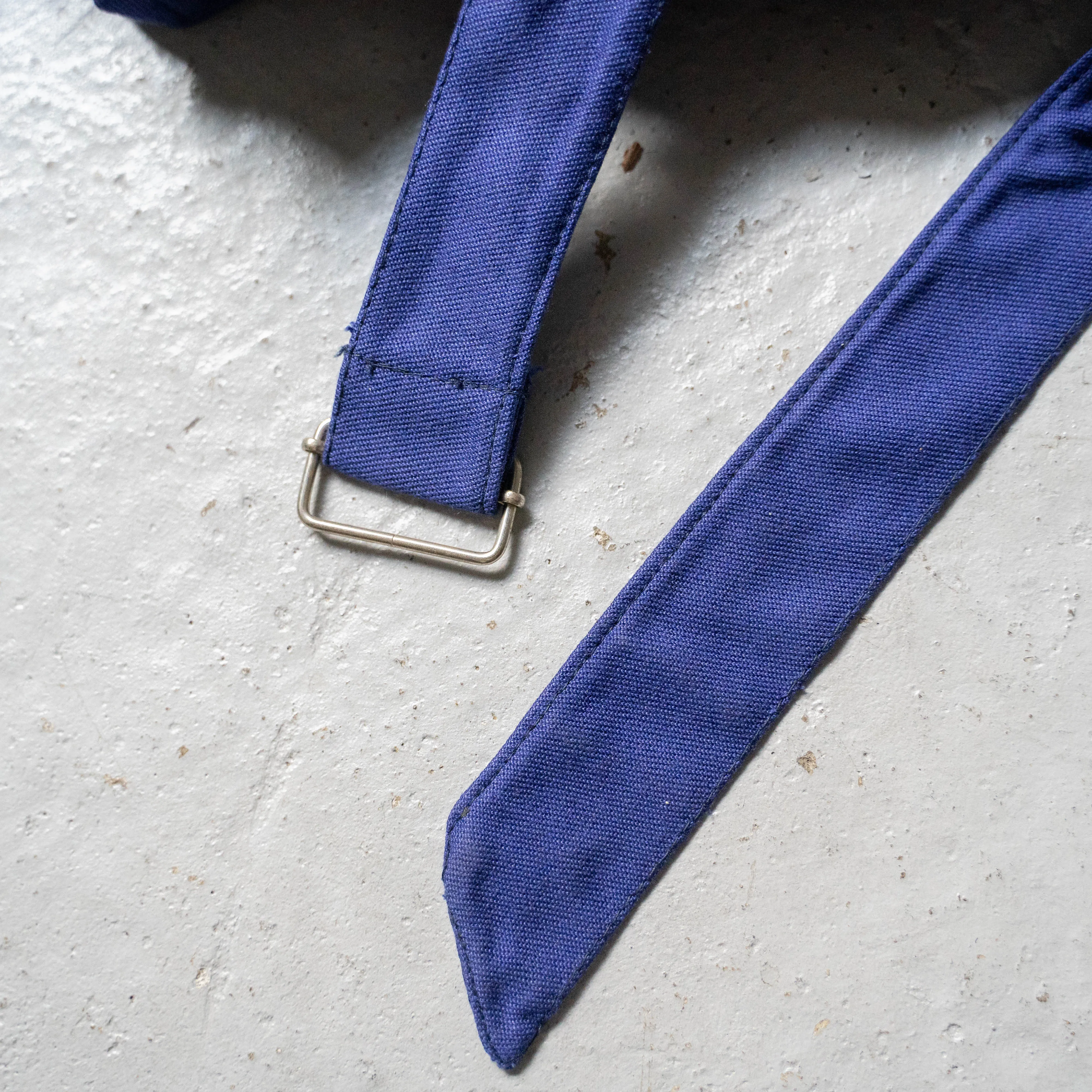 1970-80s Italian military blue color all-in-one -with belt- 'dead stock'