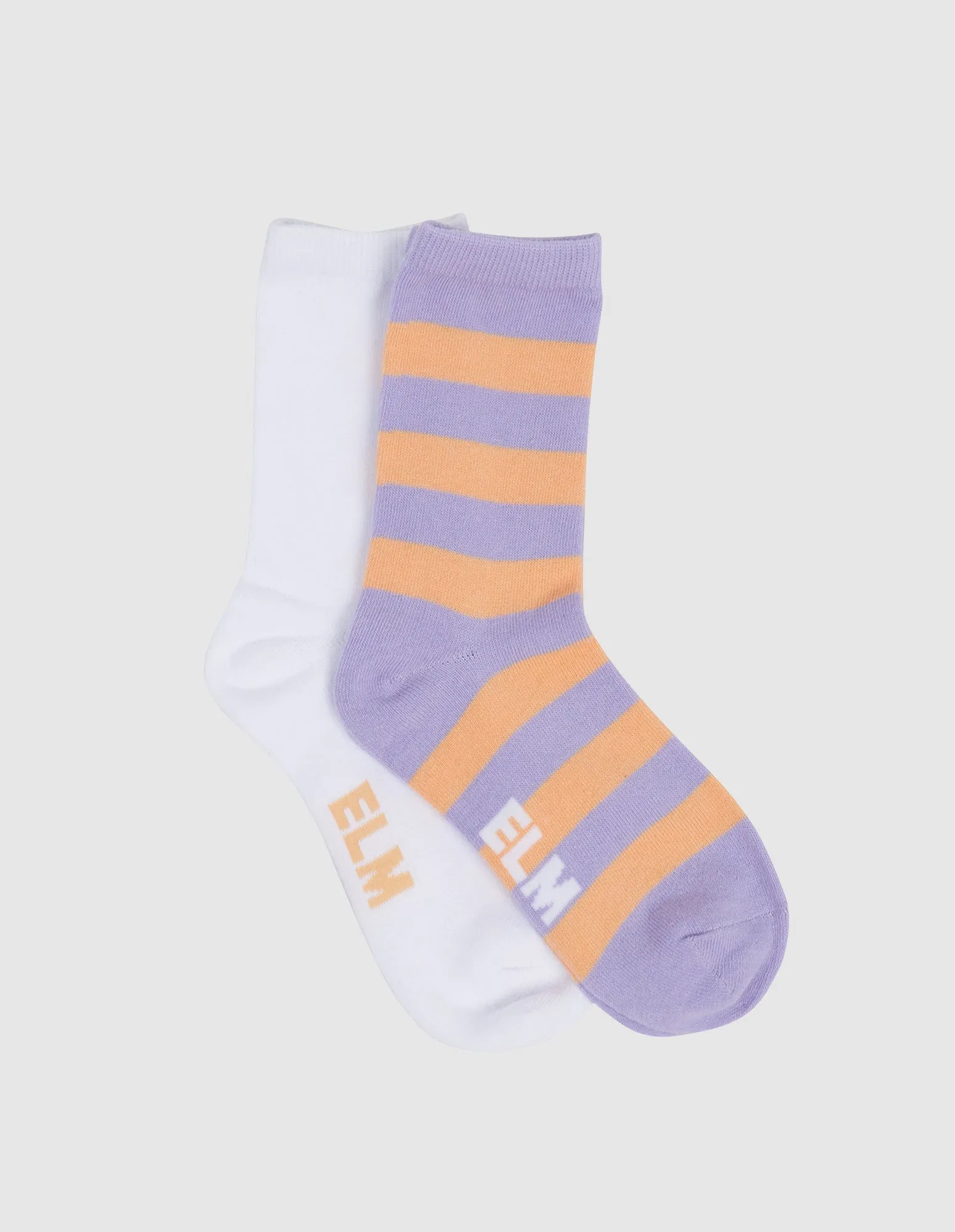 2 Pack Horizon Stripe Boot Socks