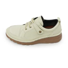 Aito Ivory Grey Ultra Light Wide Fit Sneakers