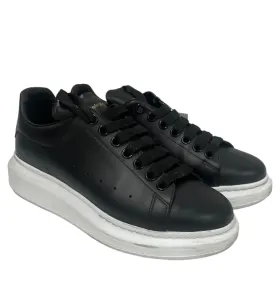 Alexander McQueen/Low-Sneakers/EU 40/Leather/BLK/