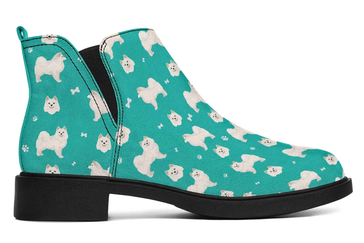 American Eskimo Pattern Neat Vibe Boots