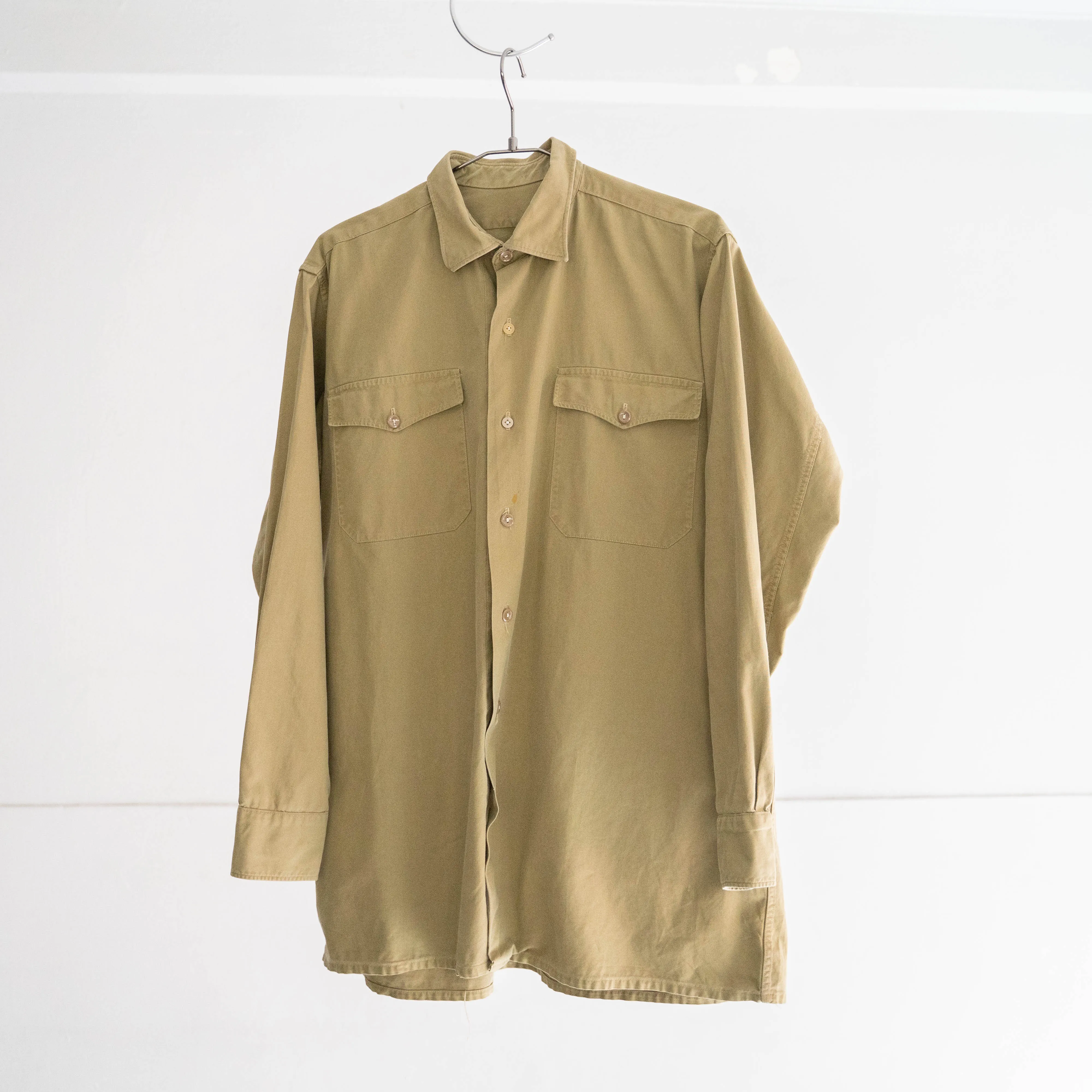 around 1960s USA? khaki work shirt