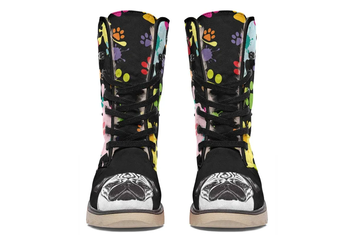 Artsy Pug Polar Vibe Boots