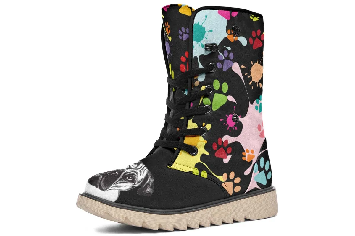 Artsy Pug Polar Vibe Boots