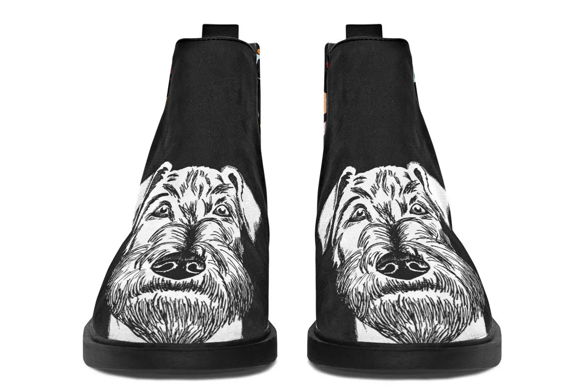 Artsy Schnauzer Neat Vibe Boots