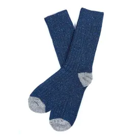 Barbour Houghton Socks Navy / Grey