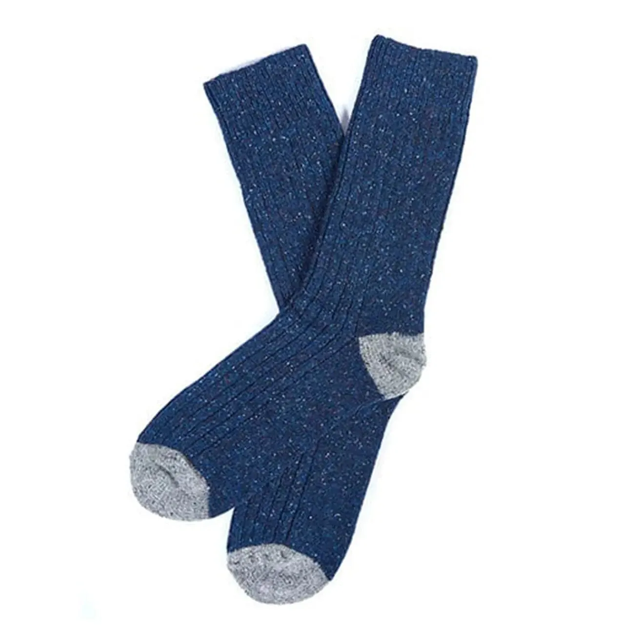 Barbour Houghton Socks Navy / Grey