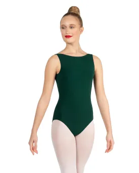 Capezio Low V Back Pinch Tank Leotard - SE1009W Womens