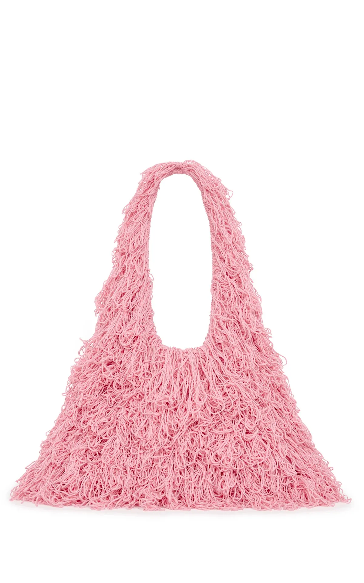 Celeus Knit Bag in Rosa Cashmere Silk