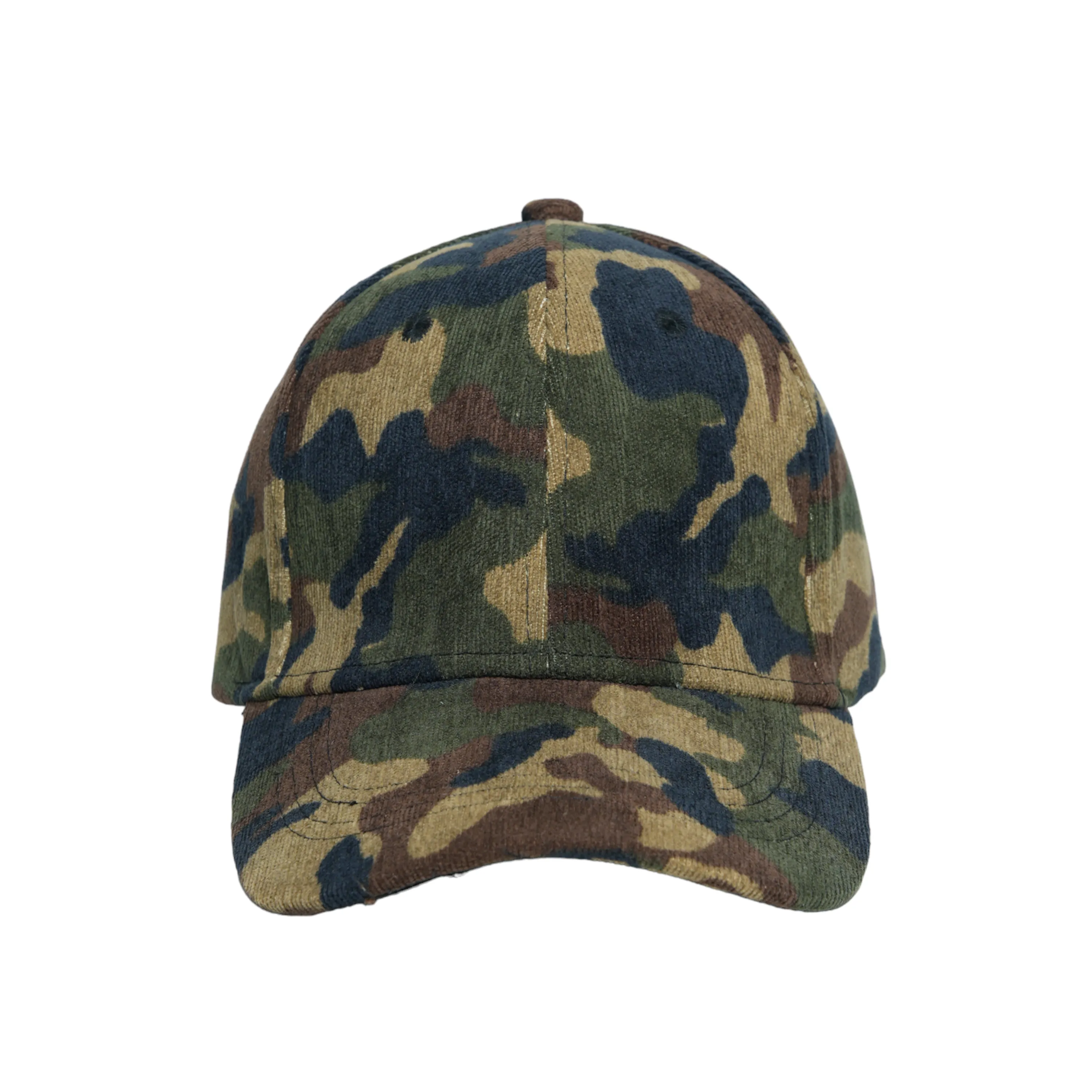 Chokore Camouflage Corduroy Cap (Army Green)