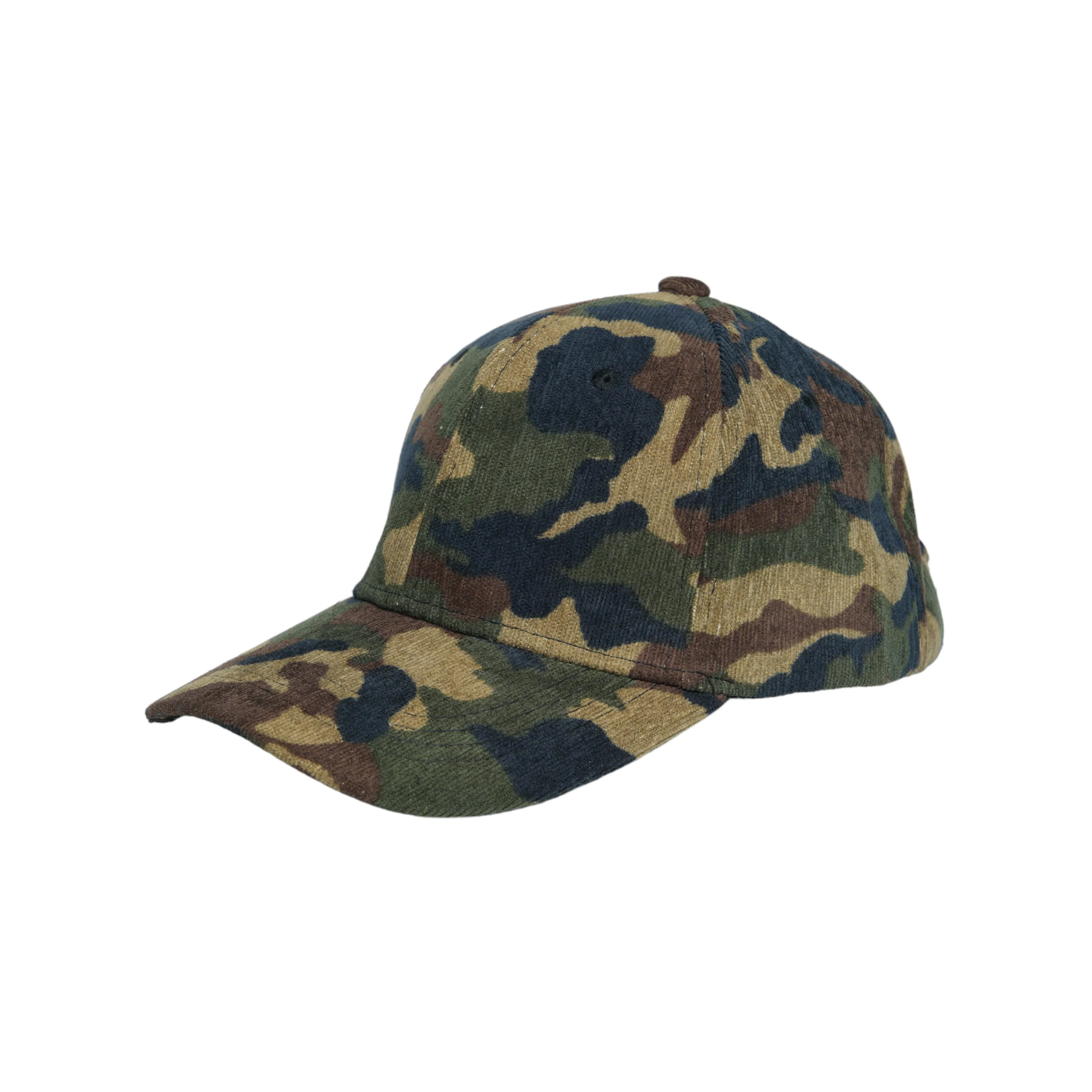 Chokore Camouflage Corduroy Cap (Army Green)