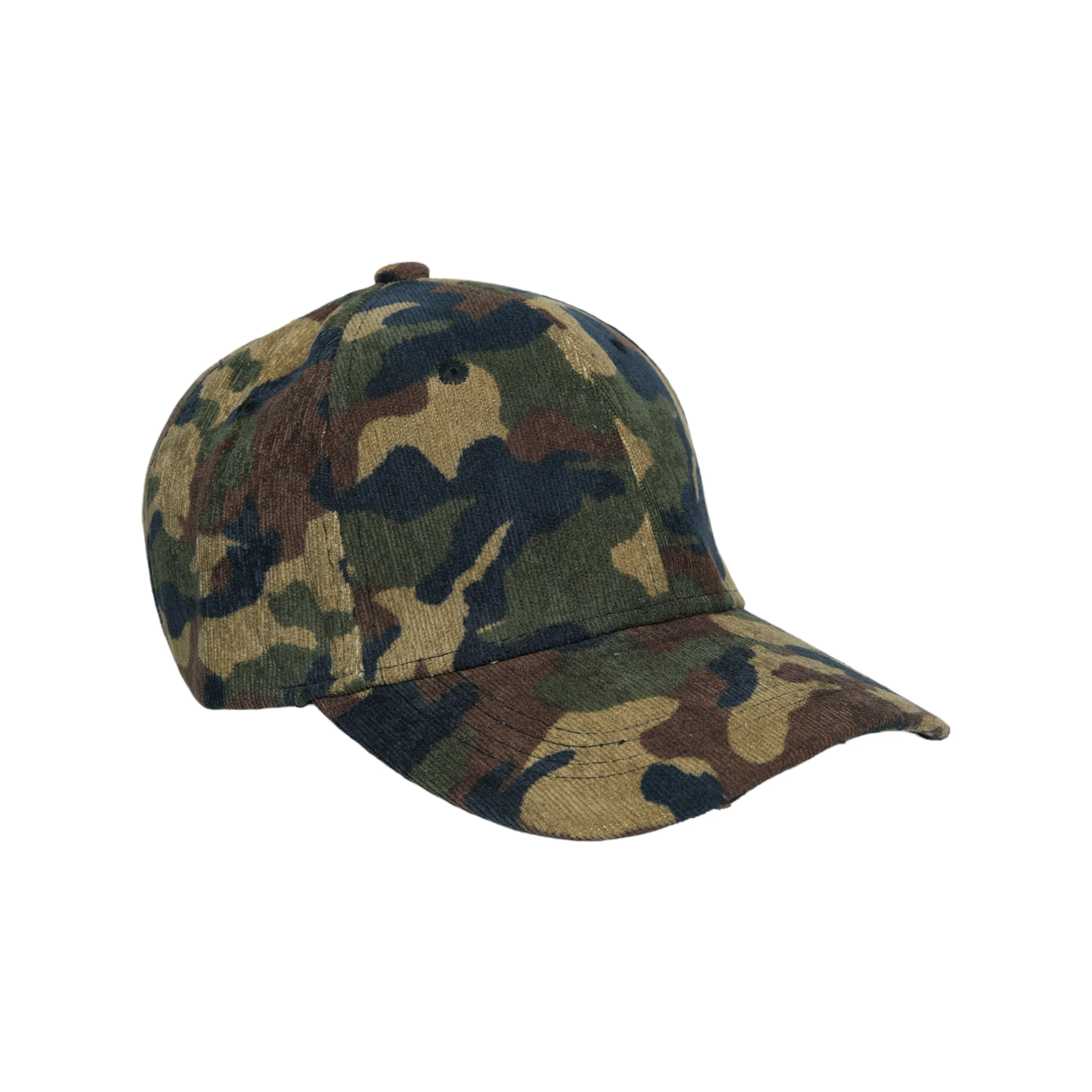 Chokore Camouflage Corduroy Cap (Army Green)