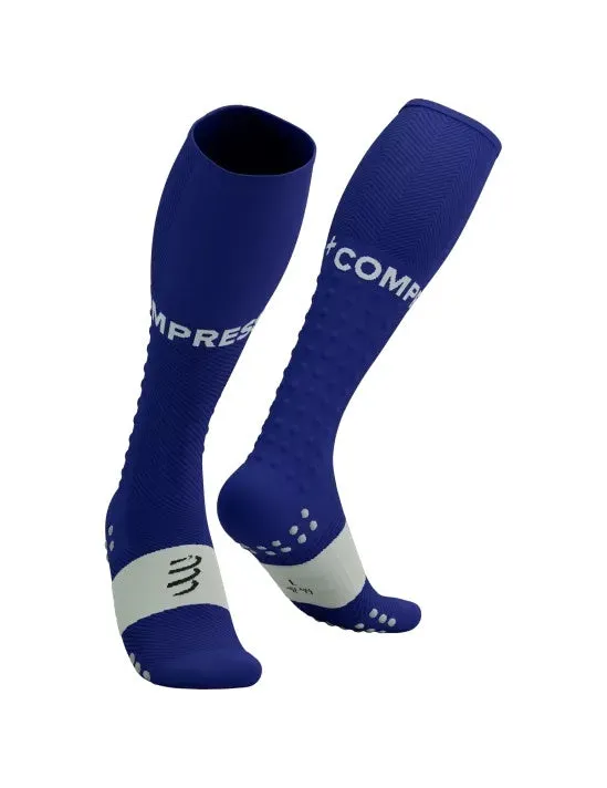 Compressport | Full Socks Run | Dazz Blue / Sugar