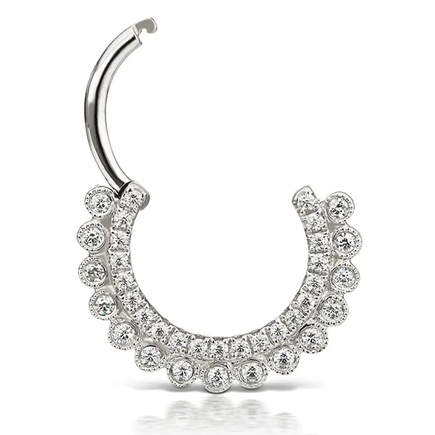 Cubic Zirconia Apsara Clicker by Maria Tash