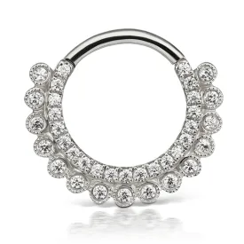 Cubic Zirconia Apsara Clicker by Maria Tash