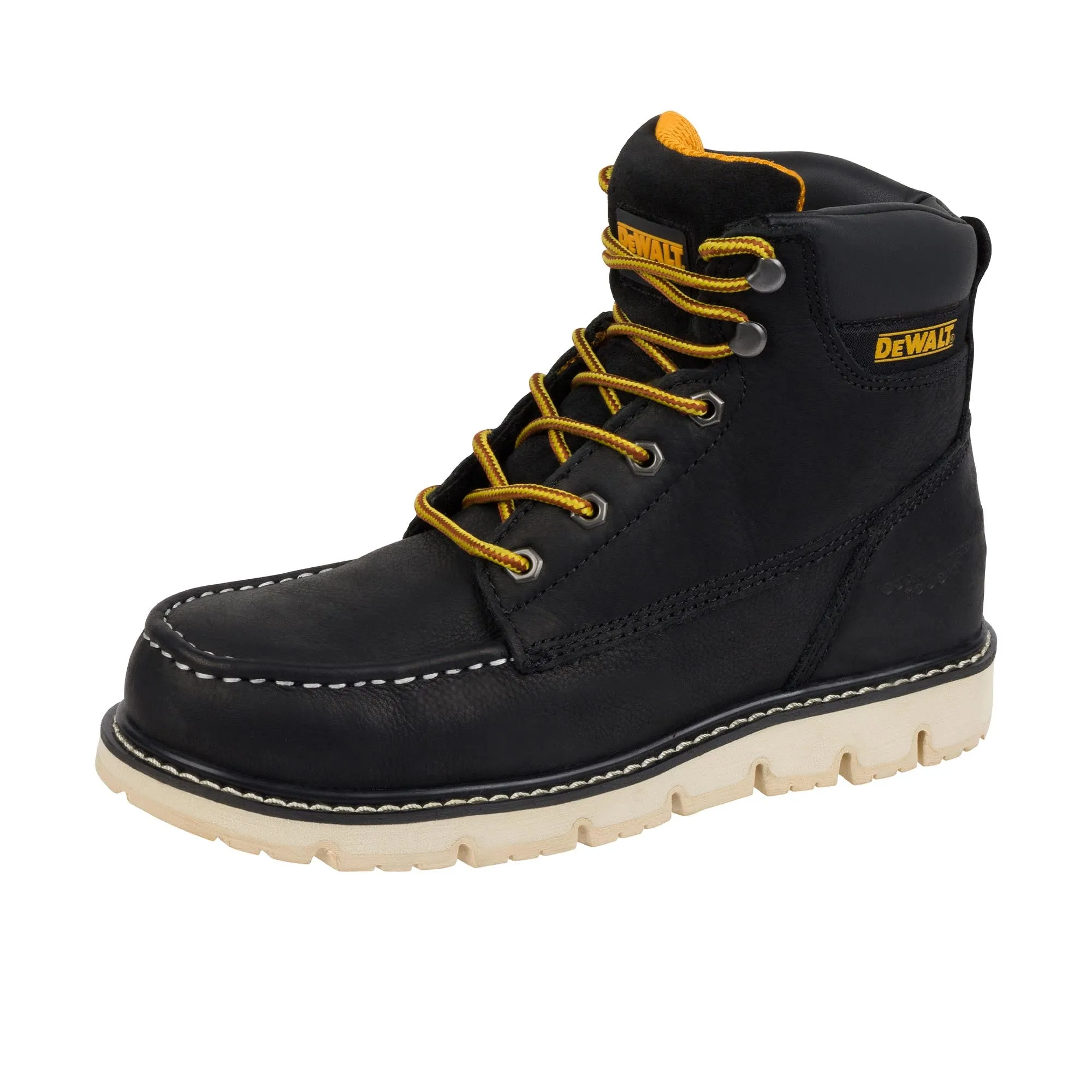 Dewalt Full Grain Flex Moc Pit Stop Soft Toe Black