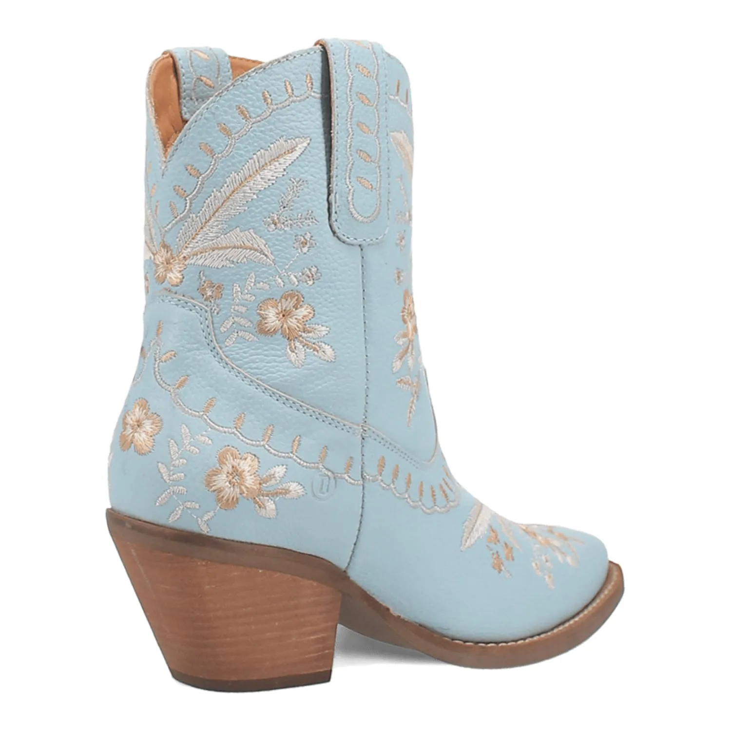 Dingo Primrose in Blue DI748 Ladies Ankle Boots