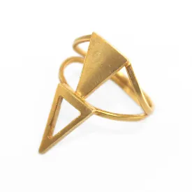 Double Triangle Ring