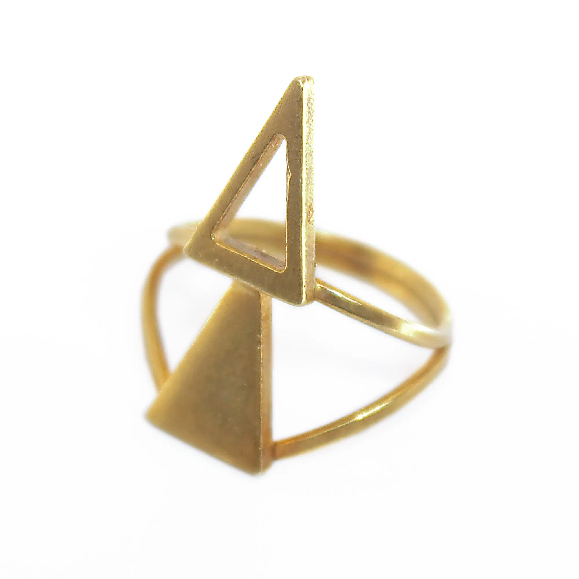 Double Triangle Ring