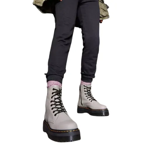 Dr. Martens Platform Boots - Jadon III Pisa - Grey