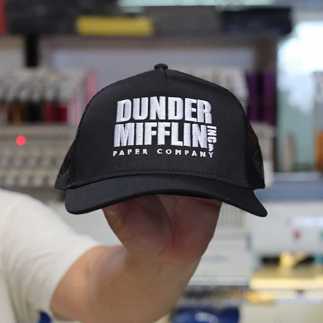 Dunder Mifflin - Premium Snapback Hat Black