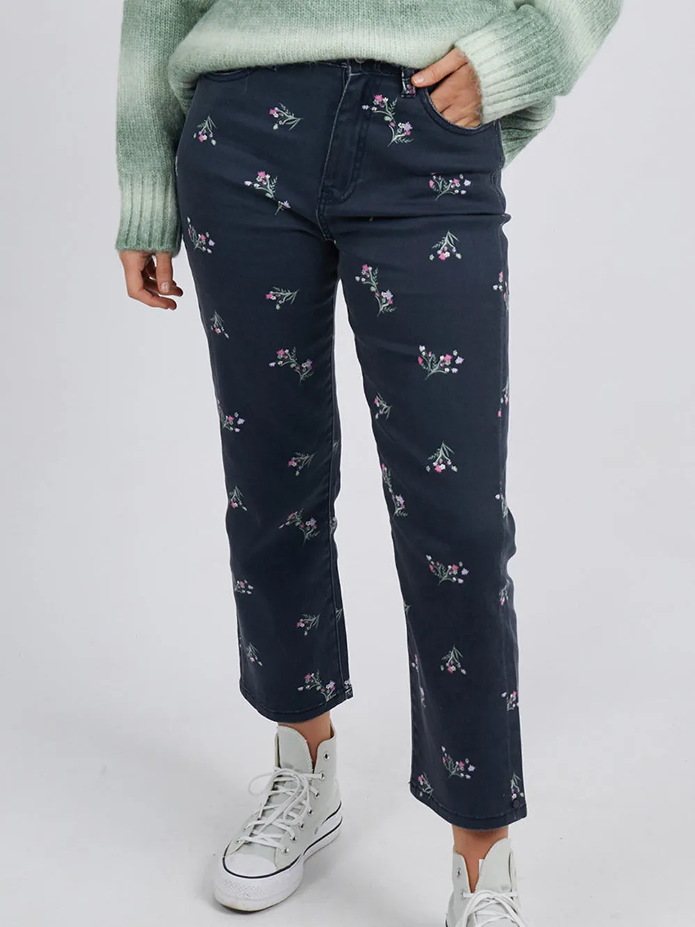 ELM FLORAL JEAN