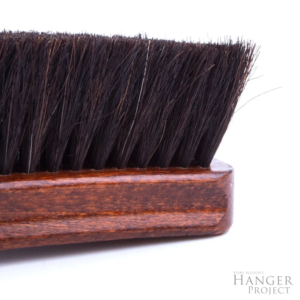 Extra-Large Wellington Horsehair Shoe Polishing Brush