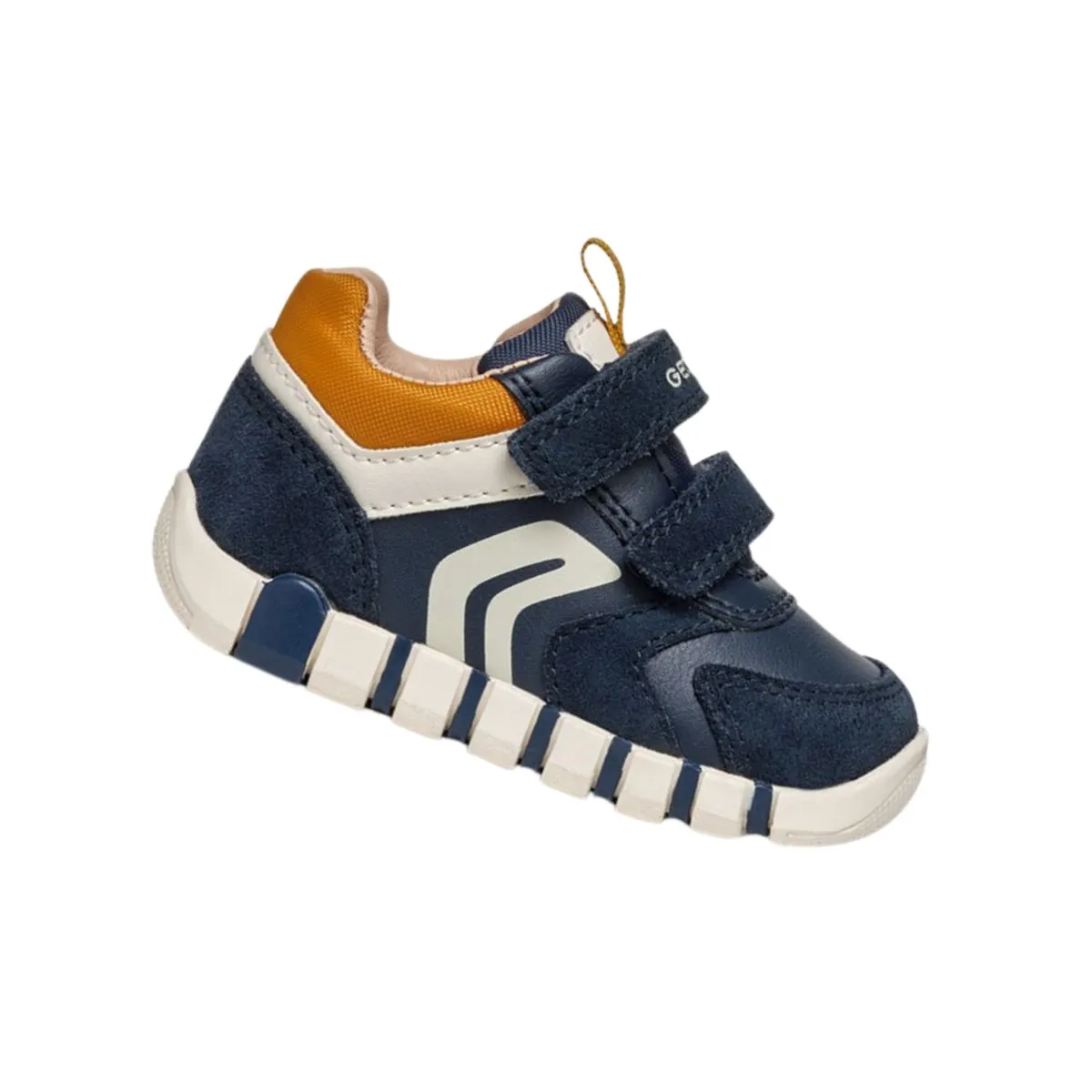 Geox Toddler's (Sizes 21-26) Iupidoo Navy/Curry