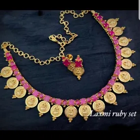 Gold Polish Kasu Mala style neckset