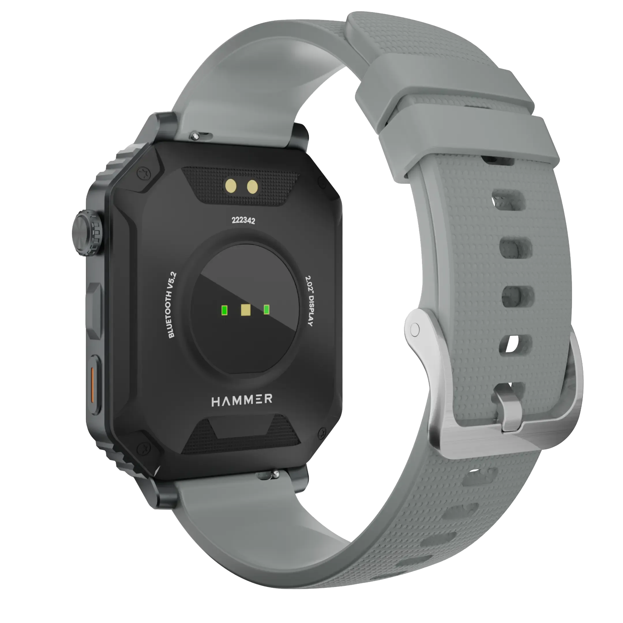 Hammer Conquer 2.02" Amoled Display Bluetooth Calling Smartwatch