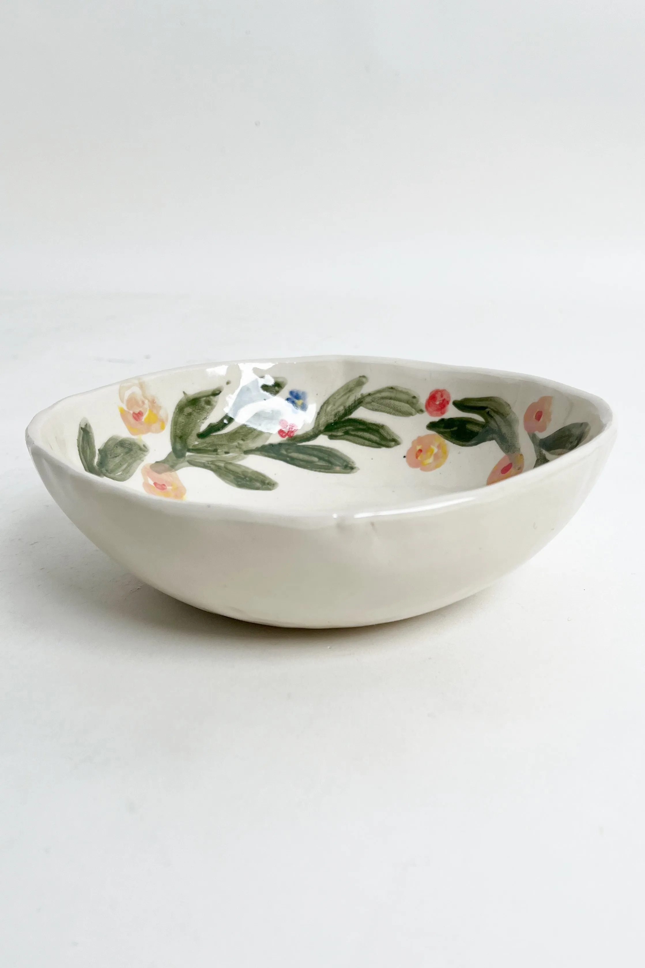 Hand Painted Floral Bowls