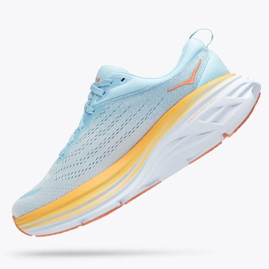 Hoka One One Bondi 8 Running Shoe - Summer Song / Country Air