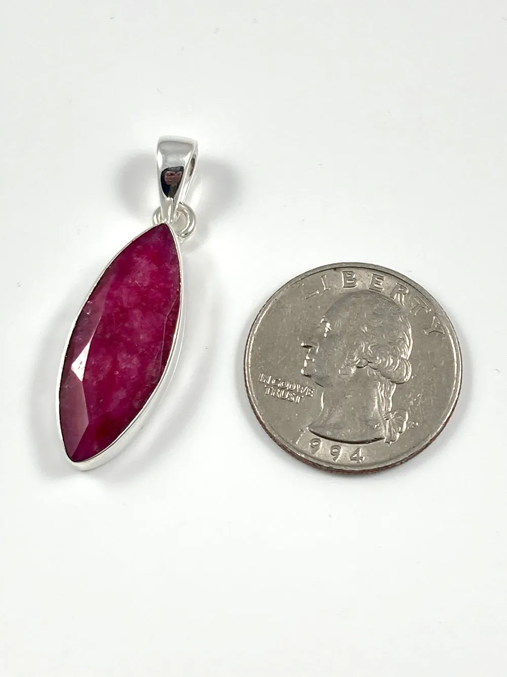 Indian Ruby Pendant