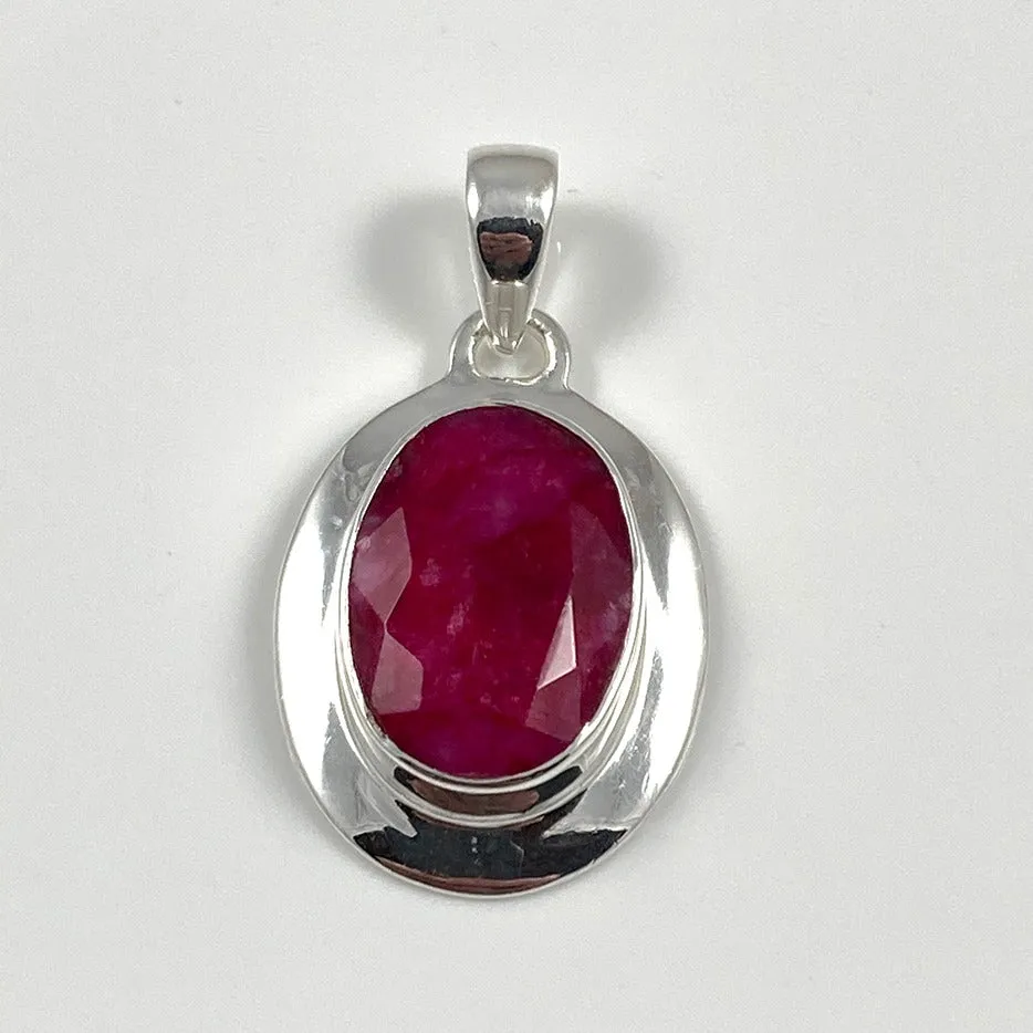 Indian Ruby Pendant