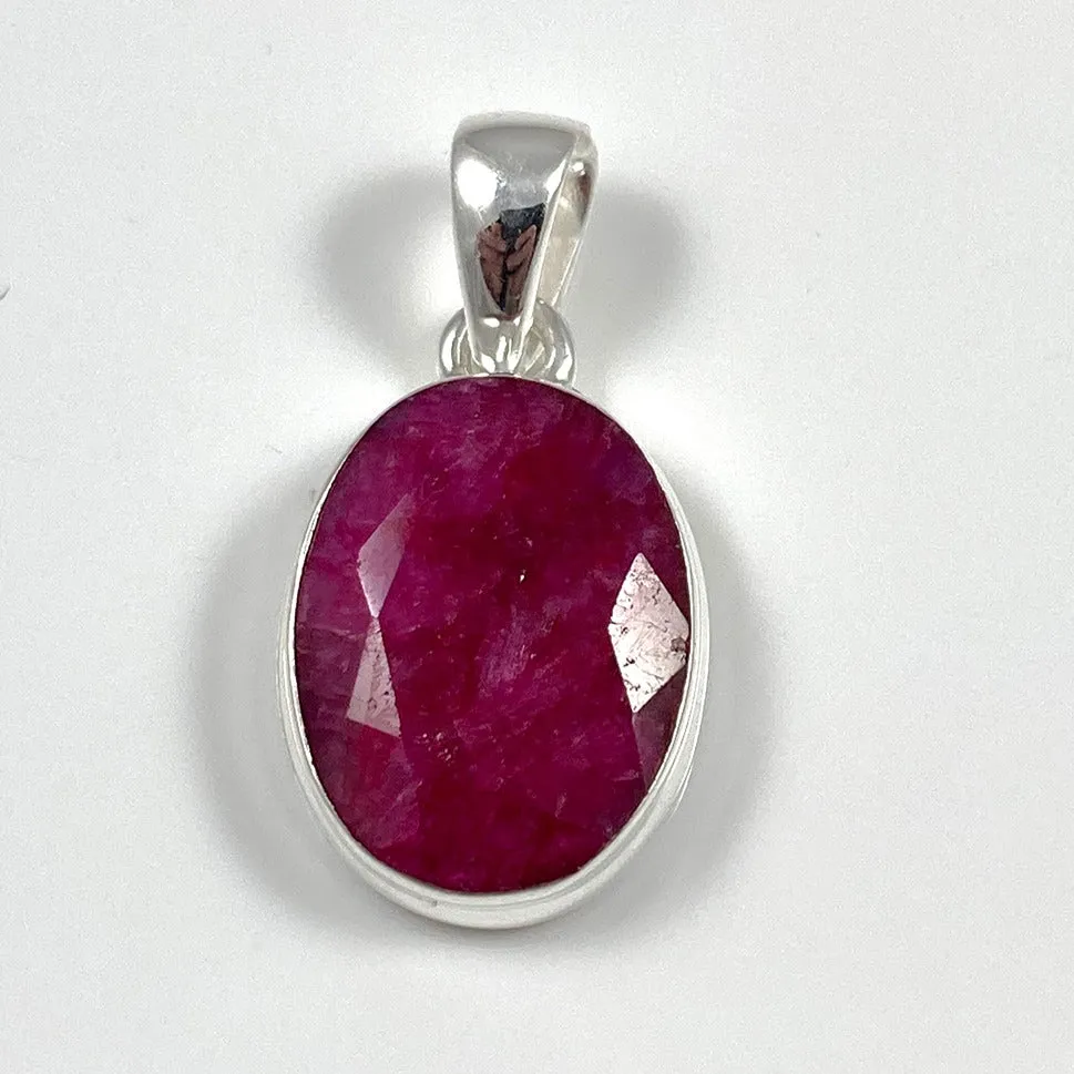 Indian Ruby Pendant