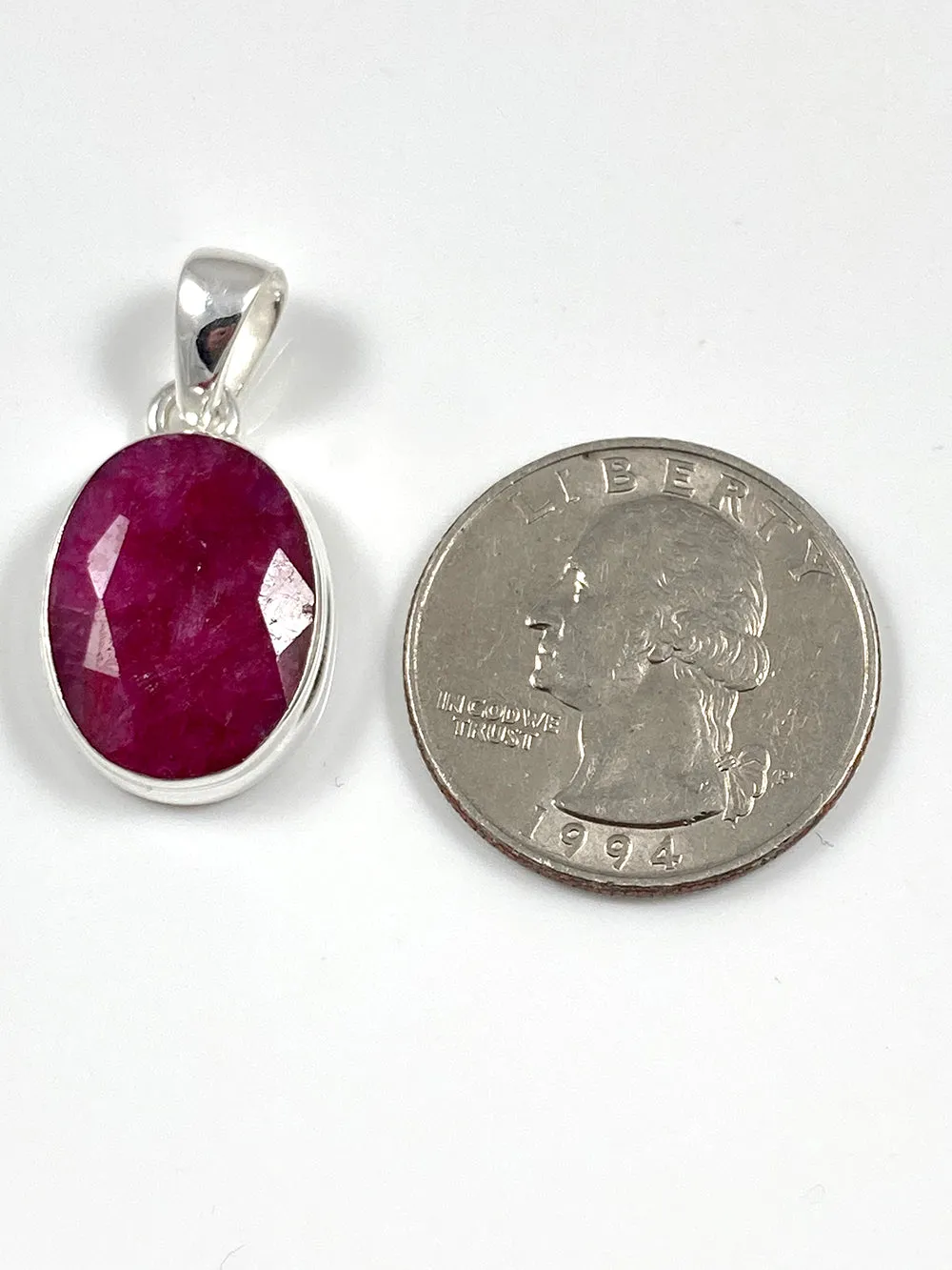 Indian Ruby Pendant