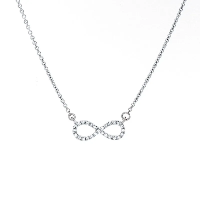 Infinity Diamond Necklace