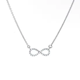 Infinity Diamond Necklace