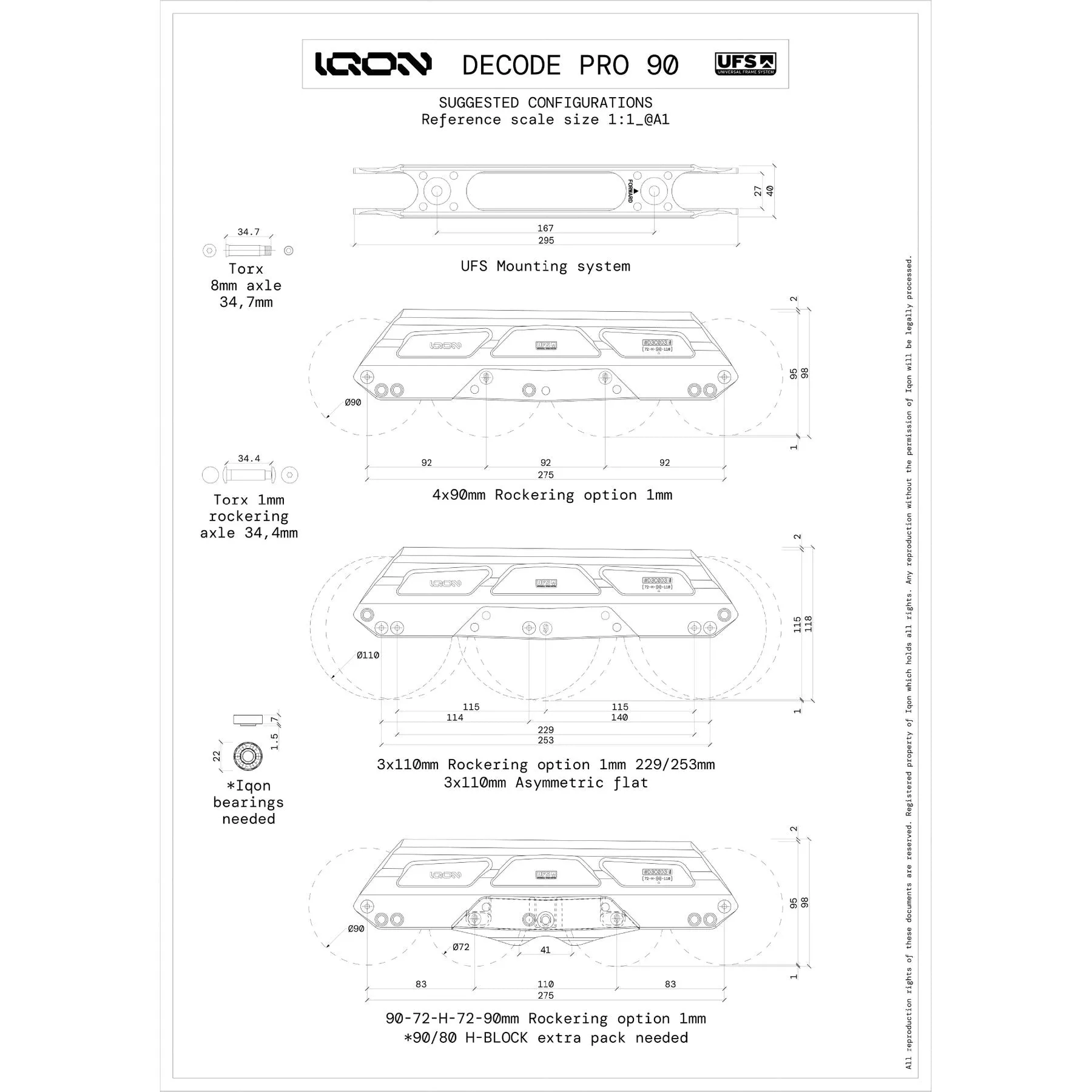 IQON - Decode 90 Silver Frameset