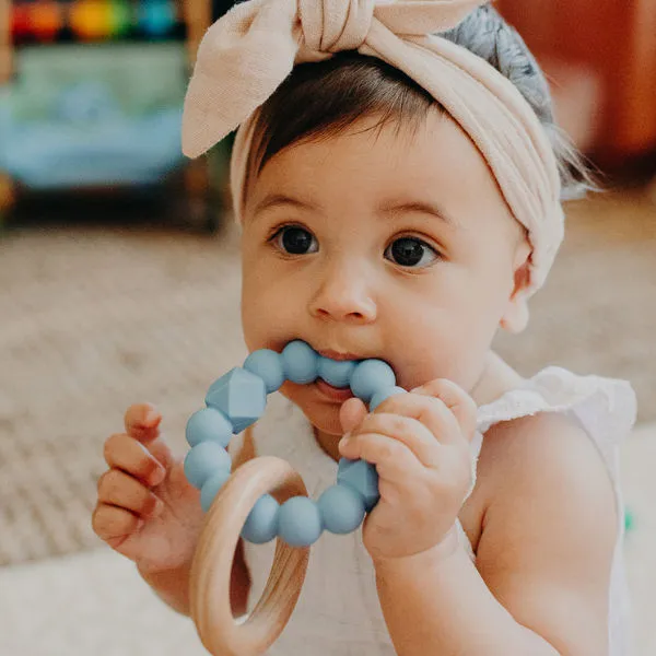 Jellystone Designs Moon Teether - Sage